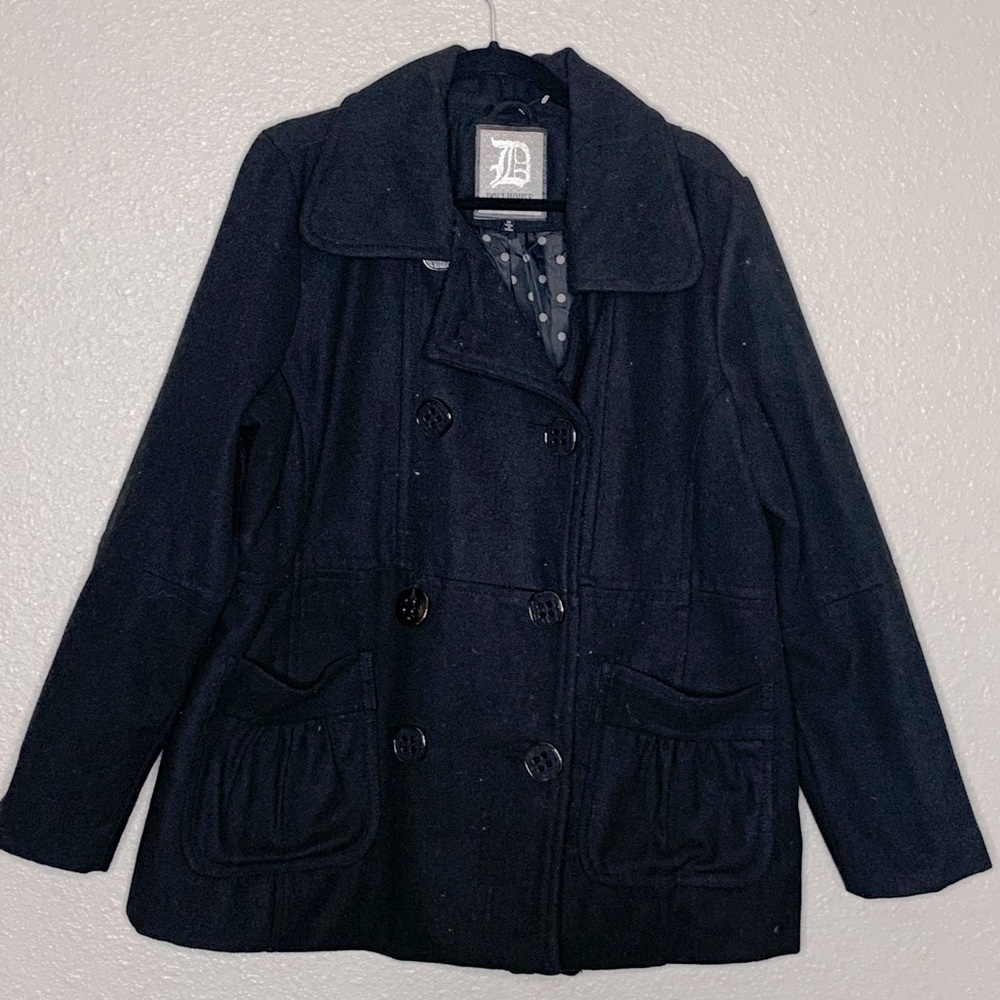 Dollhouse Black Peacoat